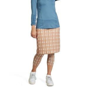 Snoga Athletics 1x fit Gingham Golden Sand